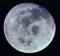 moon view from apollo 11